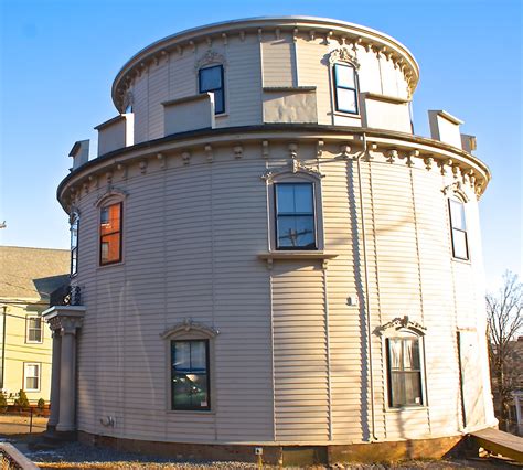the village of round and square houses|Round House, Somerville, Middlesex County, MA .